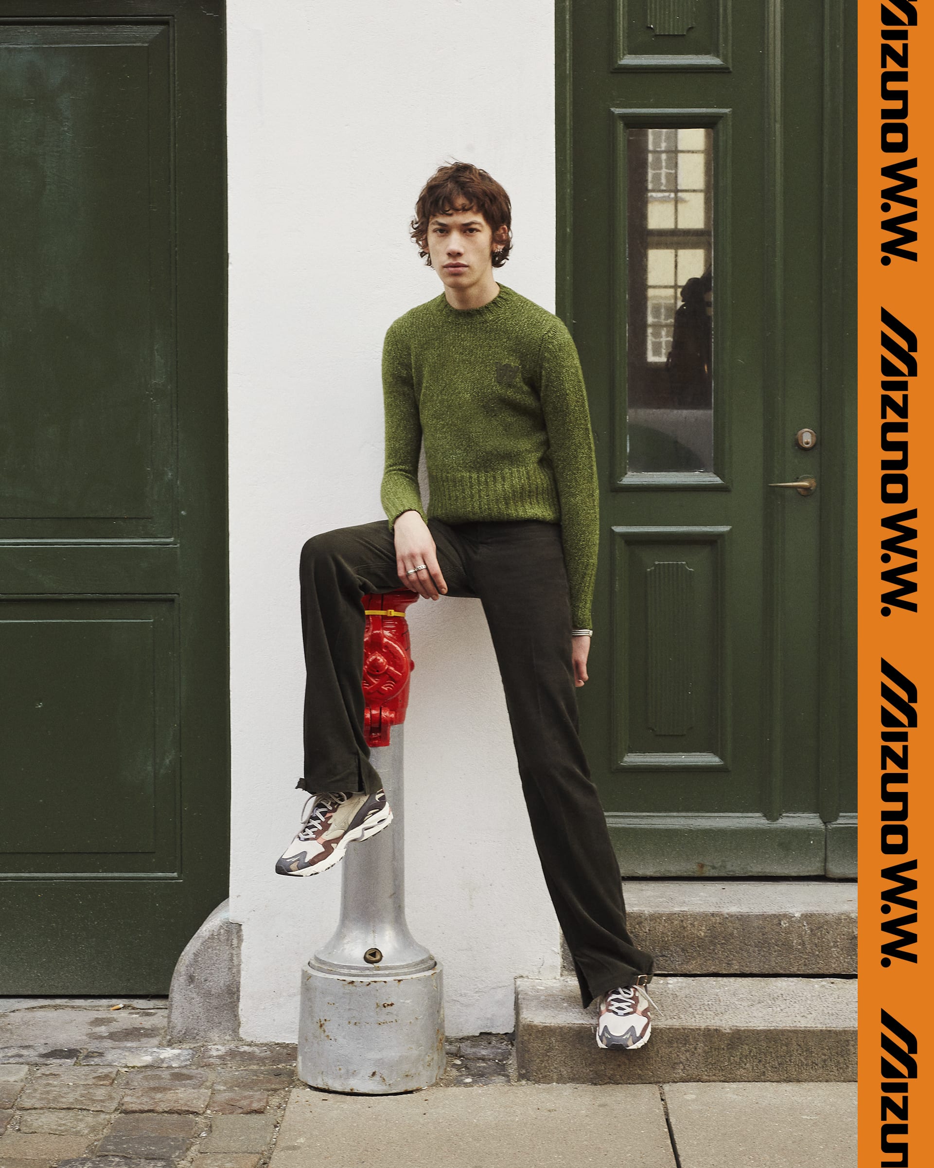 Wood Wood x Mizuno Wave Rider 10 Edition 55 8