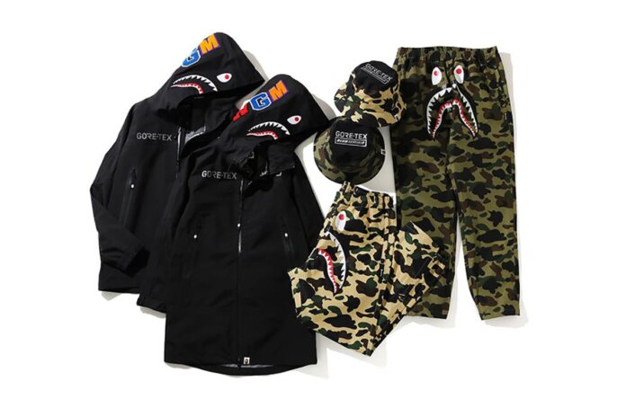 bape gore-tex camo bape gore-tex camo
