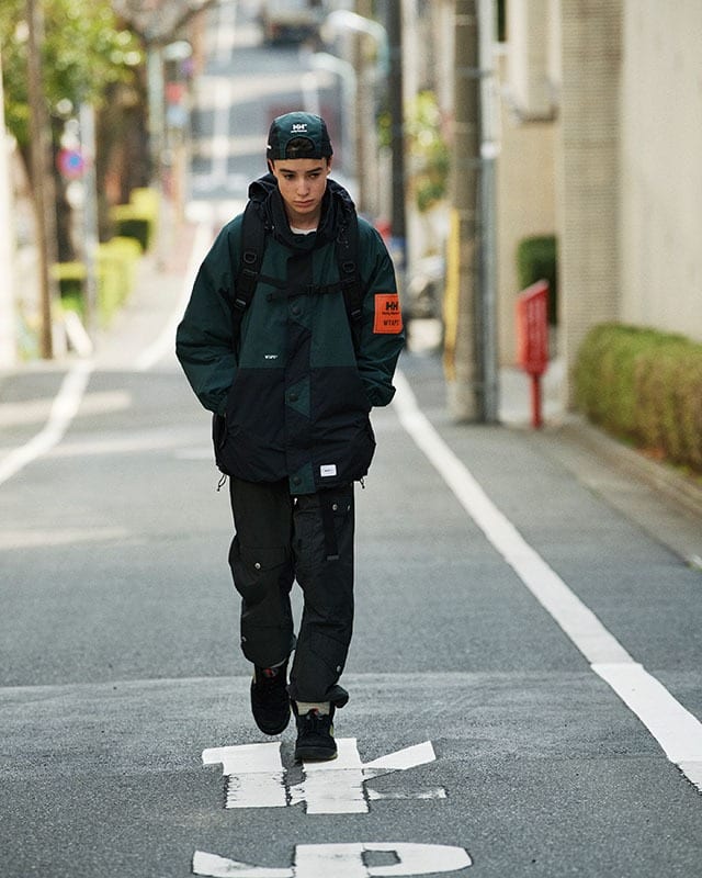 lookbook WTAPS x Helly Hensen Gold School 16