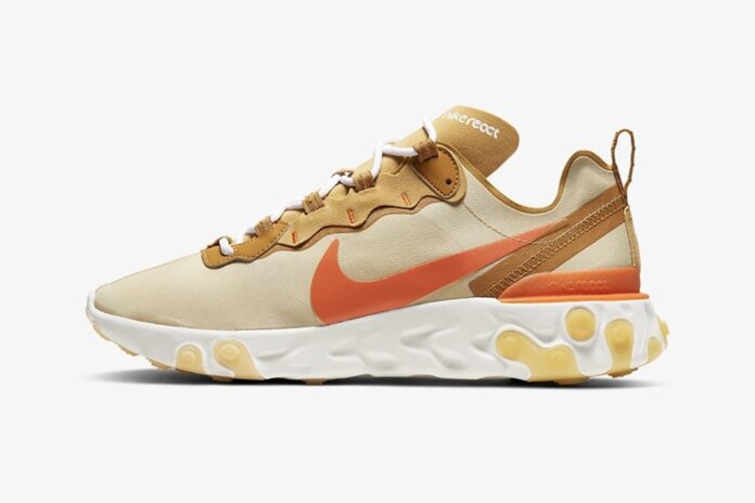 nike react element 55 Team Gold at5301-100 nike react element 55 Team Gold at5301-100