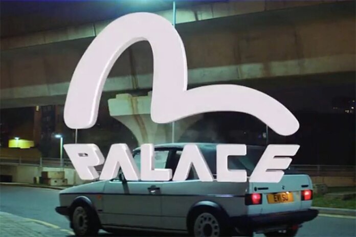 palace skateboards x evisu palace skateboards x evisu