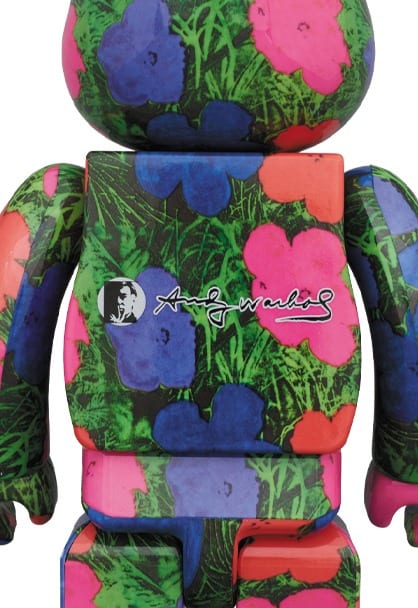 Andy Warhol x Medicom Toy BEABRICK Flowers 3