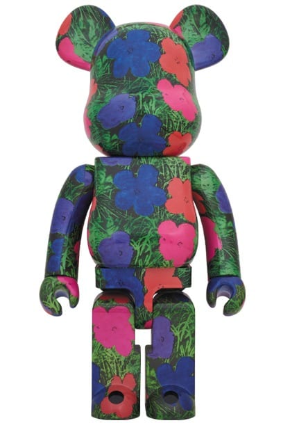 Andy Warhol x Medicom Toy BEABRICK Flowers 4