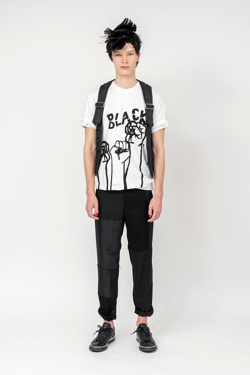 BLACK COMME des GARCONS DSM SS20 2
