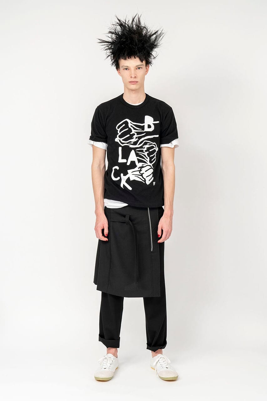 BLACK COMME des GARCONS DSM SS20 7