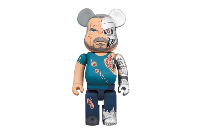 Medicom Toy BEARBRICK 400 Terminator T-800 Medicom Toy BEARBRICK 400 Terminator T-800