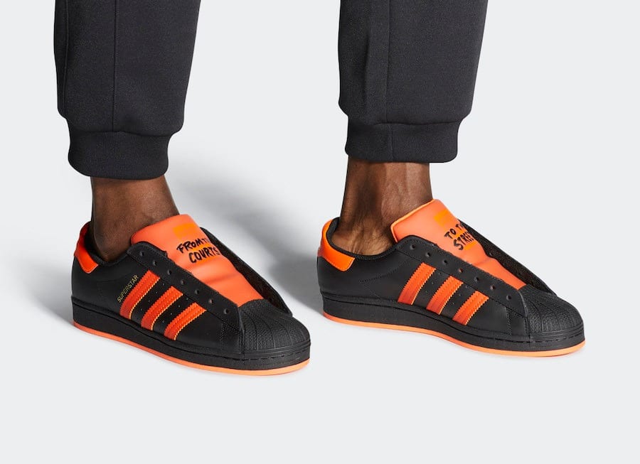 adidas Superstar Laceless From the courts to the streets Black 5
