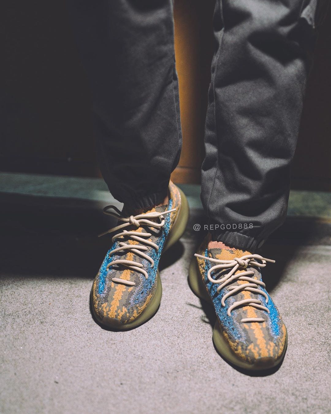 adidas Yeezy Boost 380 Blue Oat 1