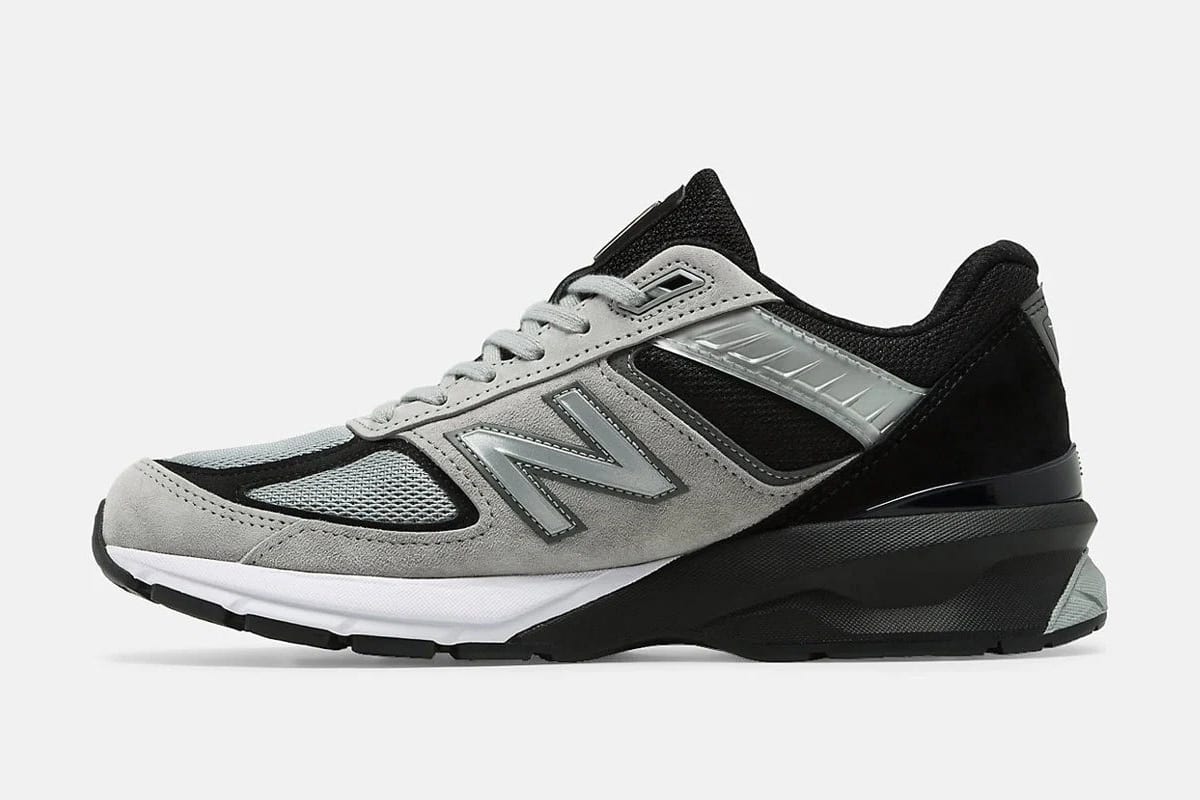new balance 990v5 kool grey black made in us 1