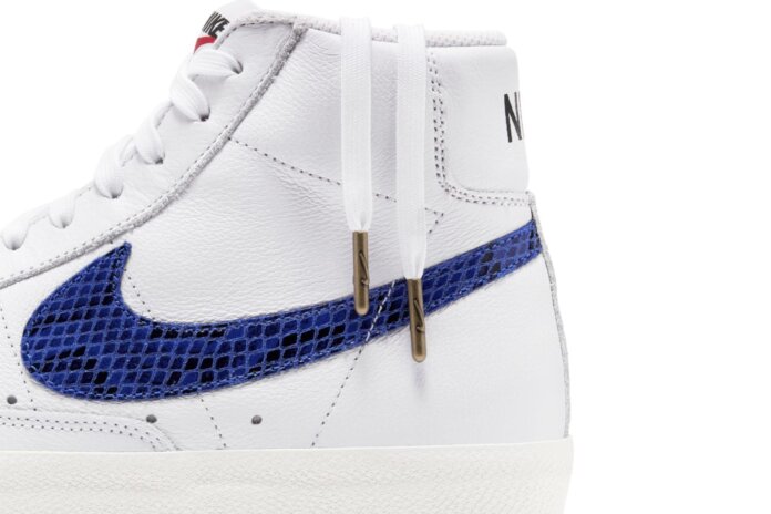 nike blazer mid 77 snakeskin blue red CW7073-100 nike blazer mid 77 snakeskin blue red CW7073-100
