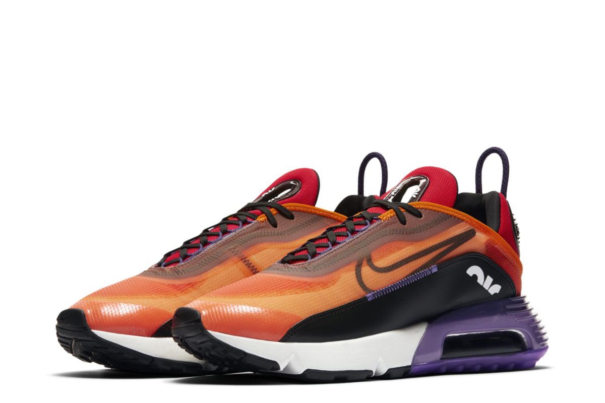 Nike Air Max 2090 Magma Orange Black Eggplant Habanero Red BV9977-800 3