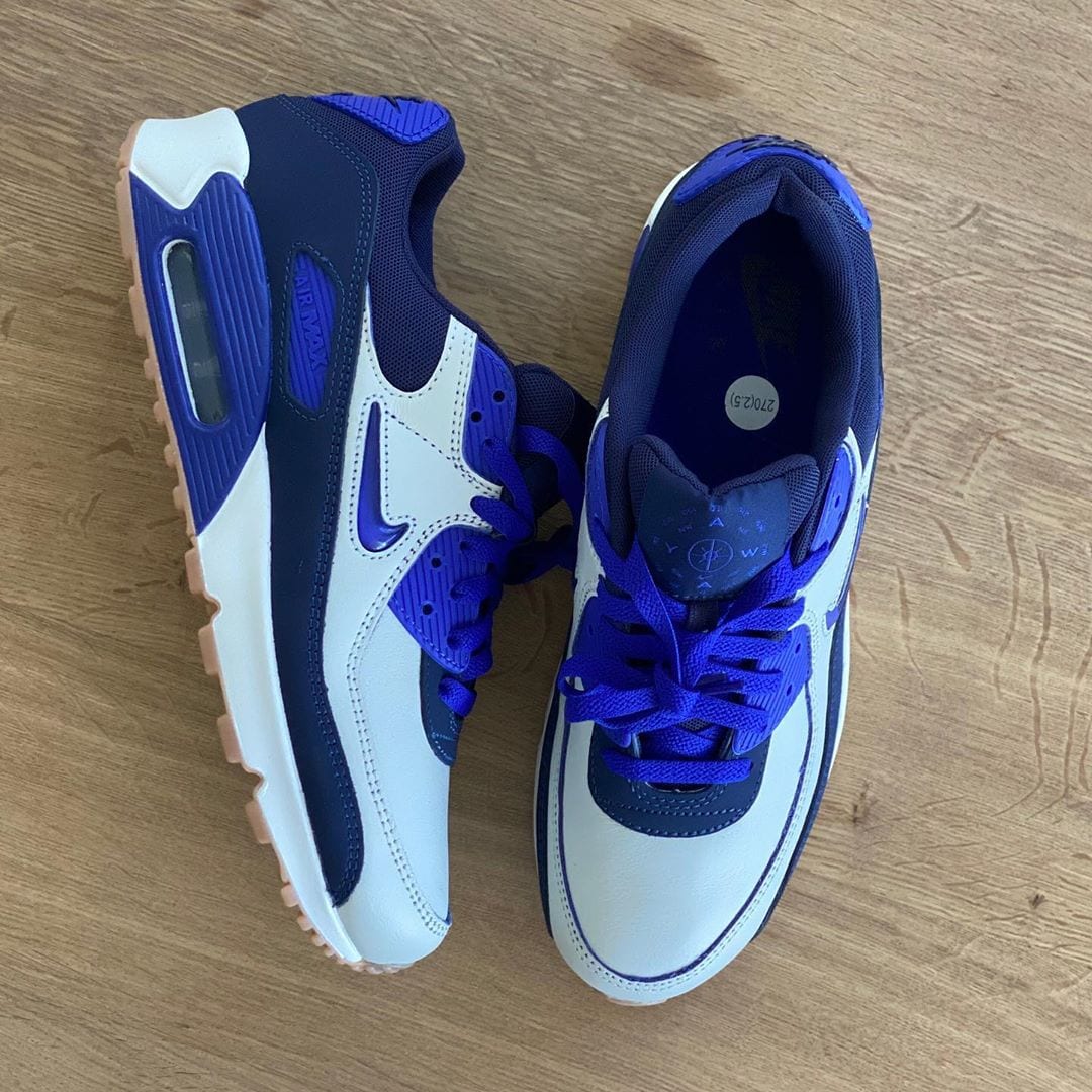 Nike Air Max 90 Home and Away White Blue 2