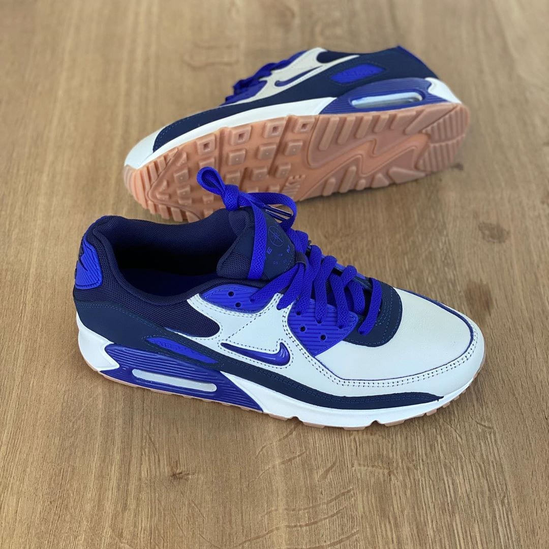 Nike Air Max 90 Home and Away White Blue 6