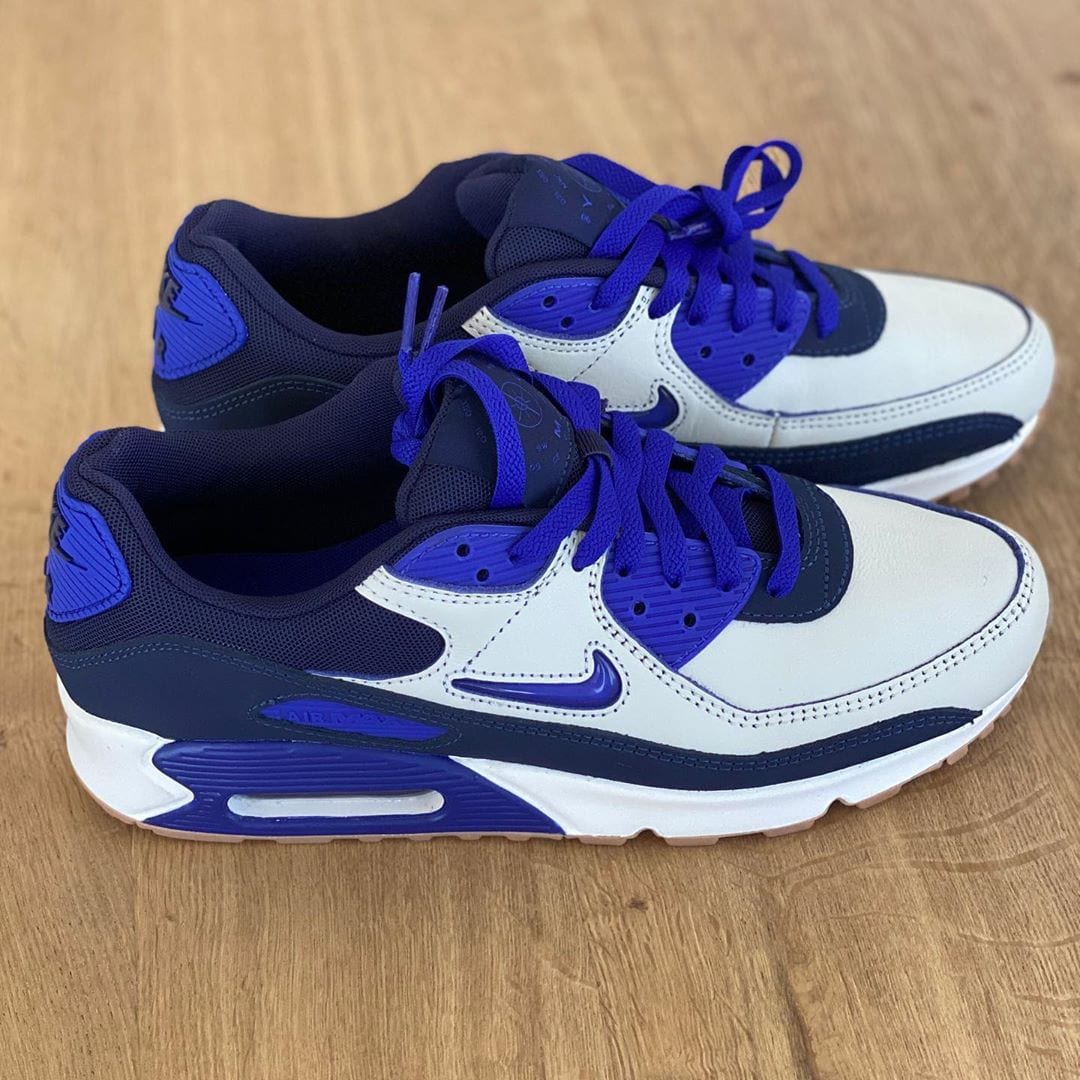 Nike Air Max 90 Home and Away White Blue 8