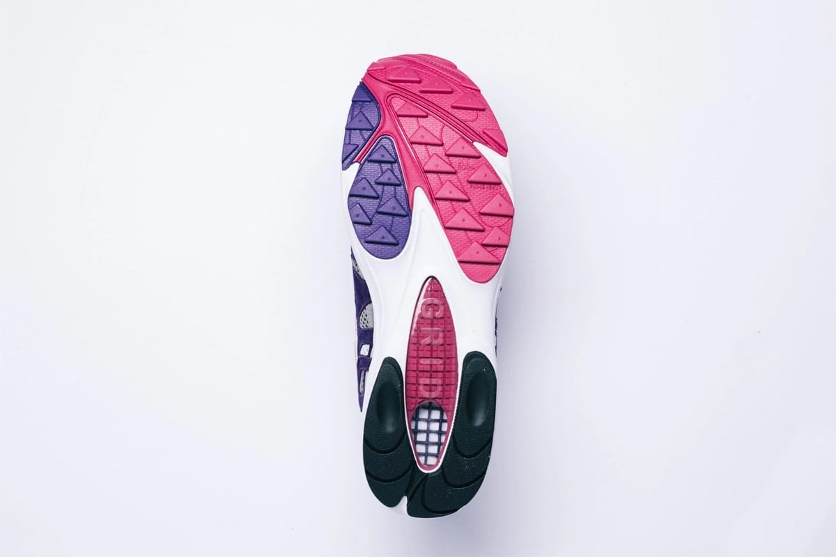 saucony Grid Azura 2000 Orange Purple 8