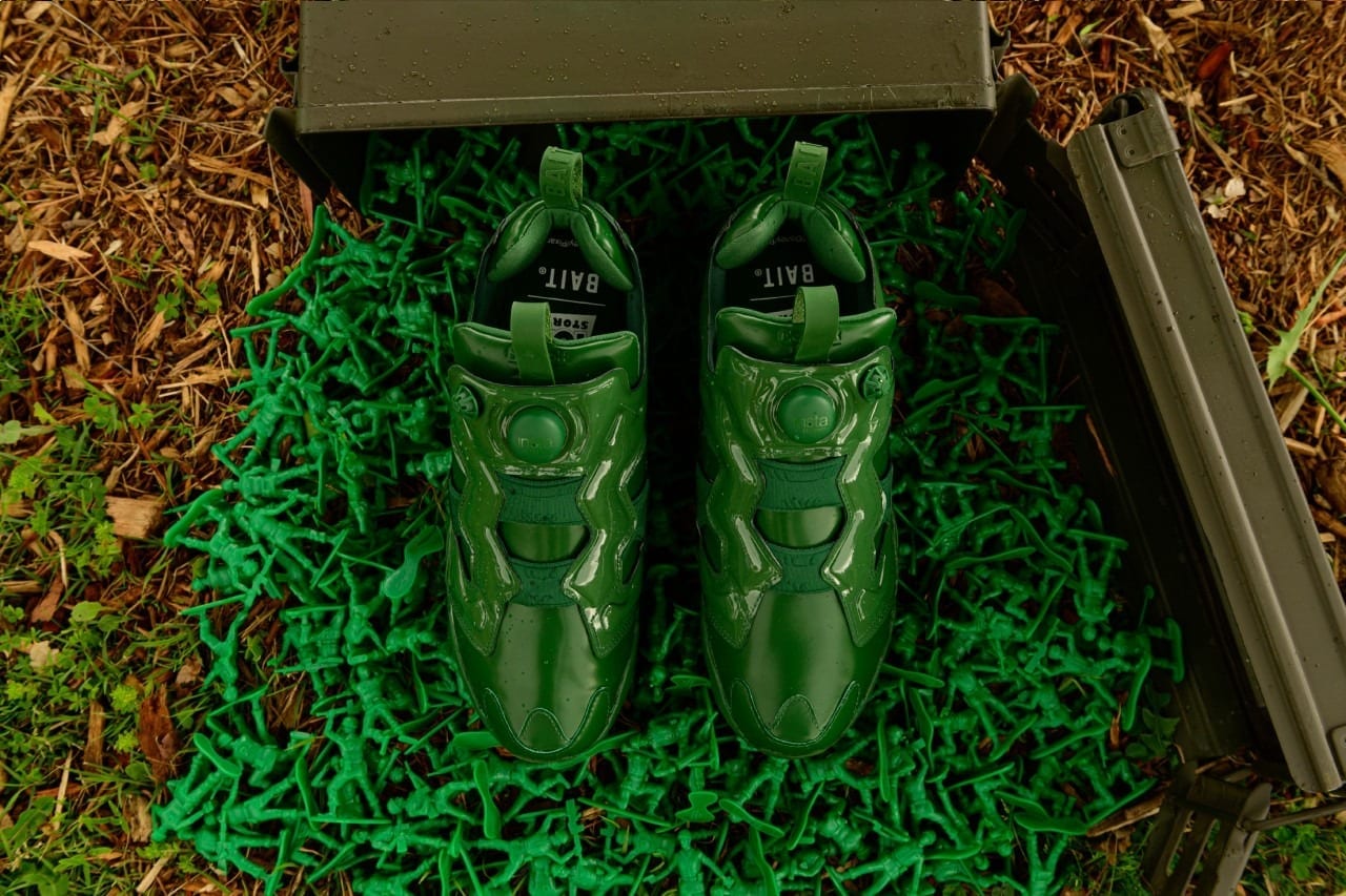 BAIT x Reebok Instapump Fury Army Men Toy Story 2