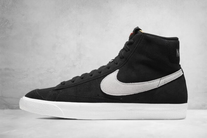 Nike Blazer Mid 77 Suede Black Photon Dust CI1172-002 Nike Blazer Mid 77 Suede Black Photon Dust CI1172-002