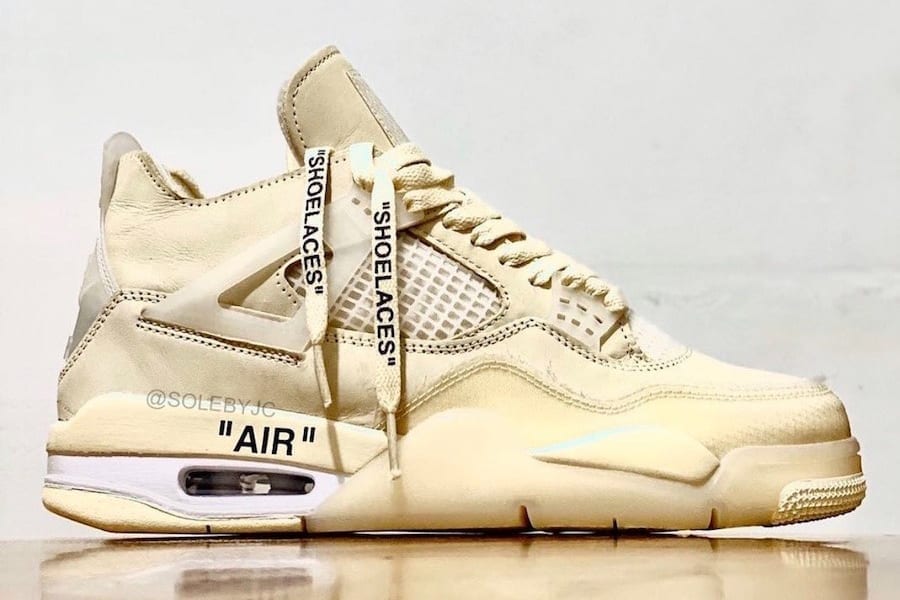 Off-White x Air Jordan 4 SP WMNS Sail CV9388-100