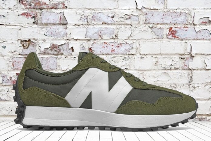 new balance 327 Charcoal Grey Olive