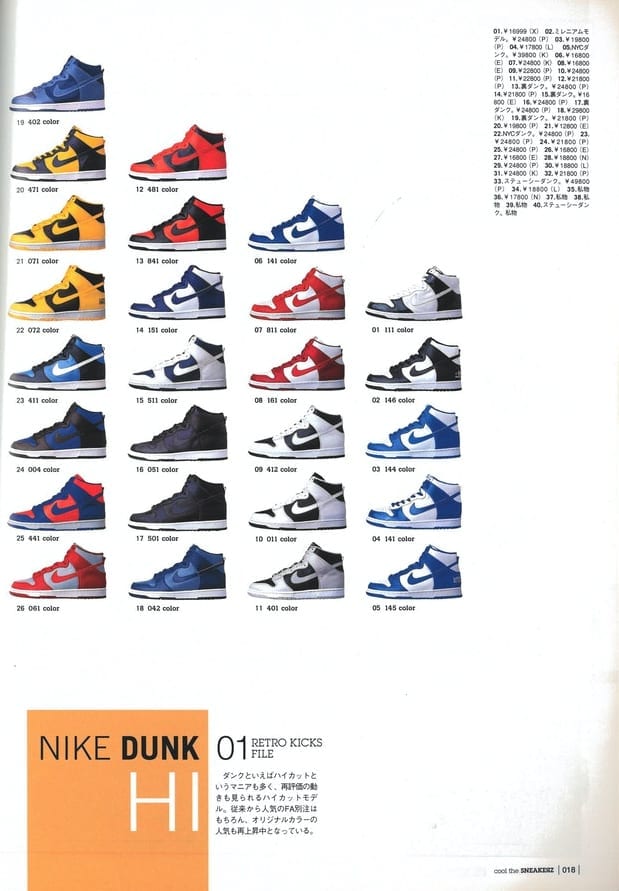 nike dunk hi retro