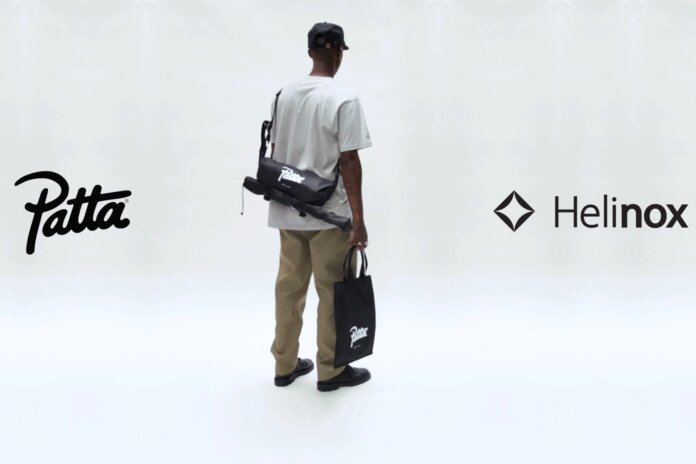 patta x helinox chair table patta x helinox chair table