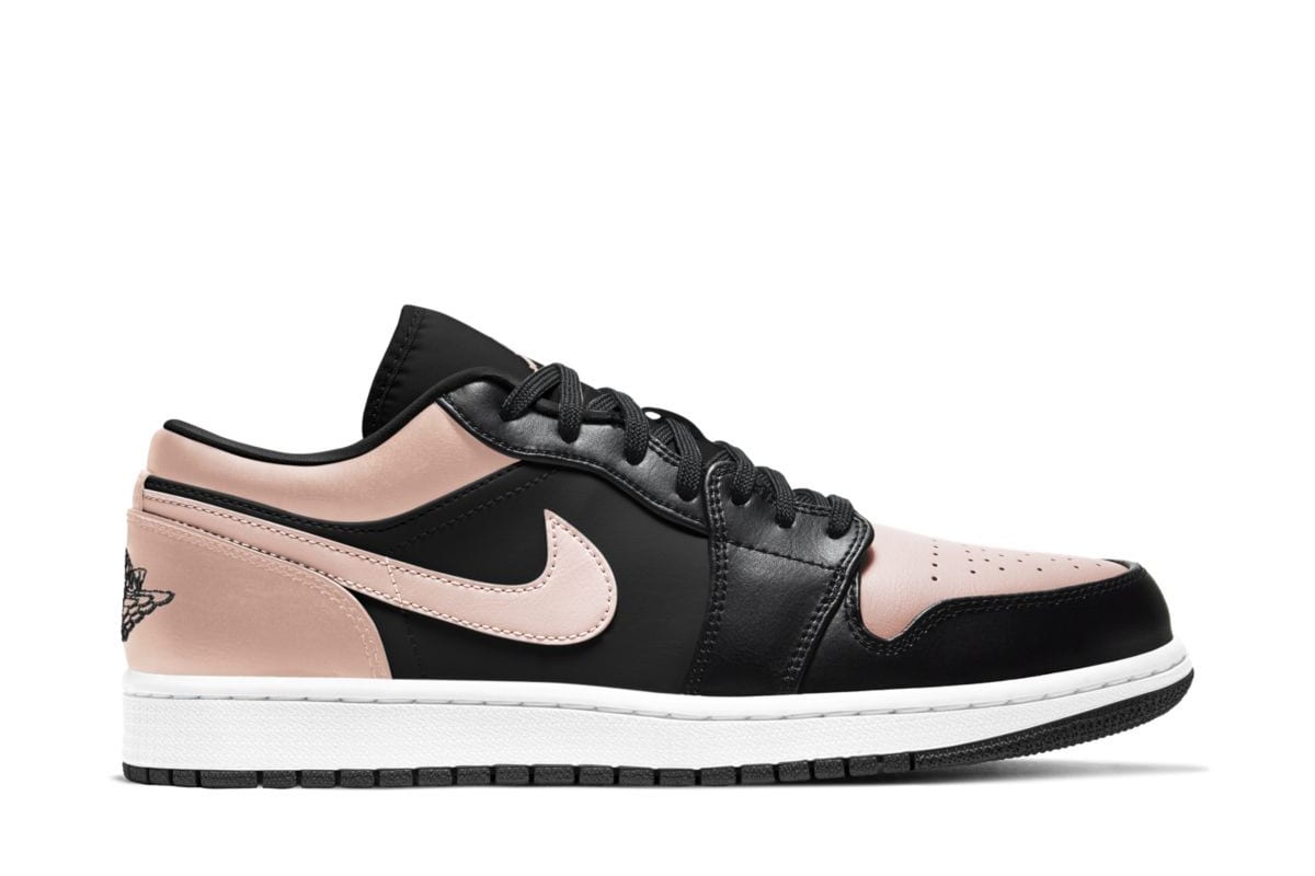 Air Jordan 1 Low Black Crimson Tint 553558-034 2