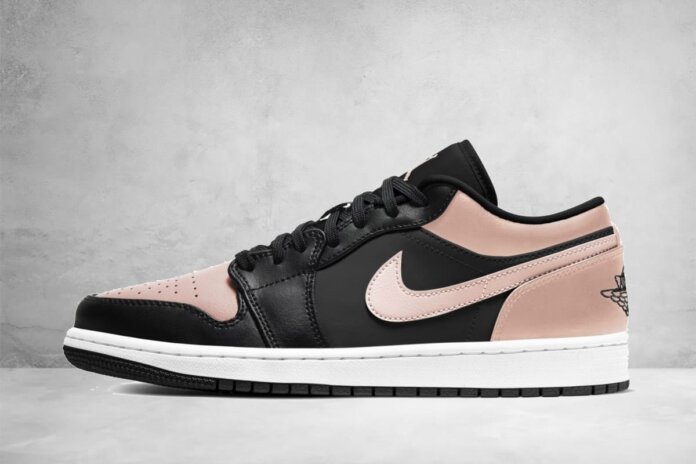 Air Jordan 1 Low Black Crimson Tint 553558-034 Air Jordan 1 Low Black Crimson Tint 553558-034