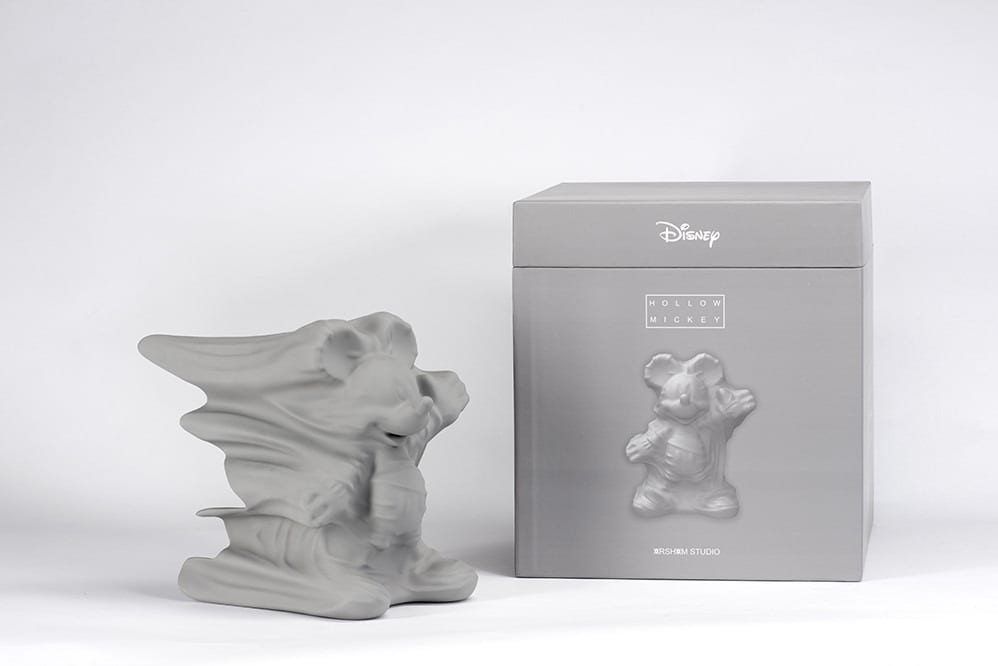 Daniel Arsham x Disney x APPortfolio Hollow Mickey Gray 3