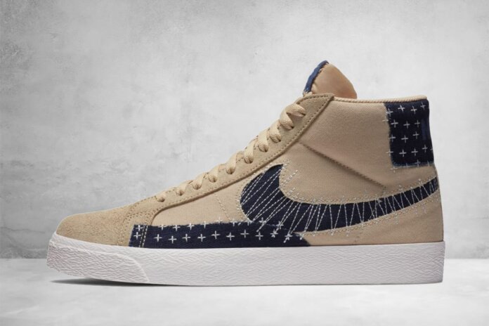 nike sb blazer mid sashiko CT0715-200 nike sb blazer mid sashiko CT0715-200