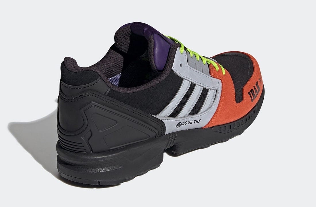 IRAK x adidas ZX 8000 Core Black Clear Onix Solar Red FX0372 3