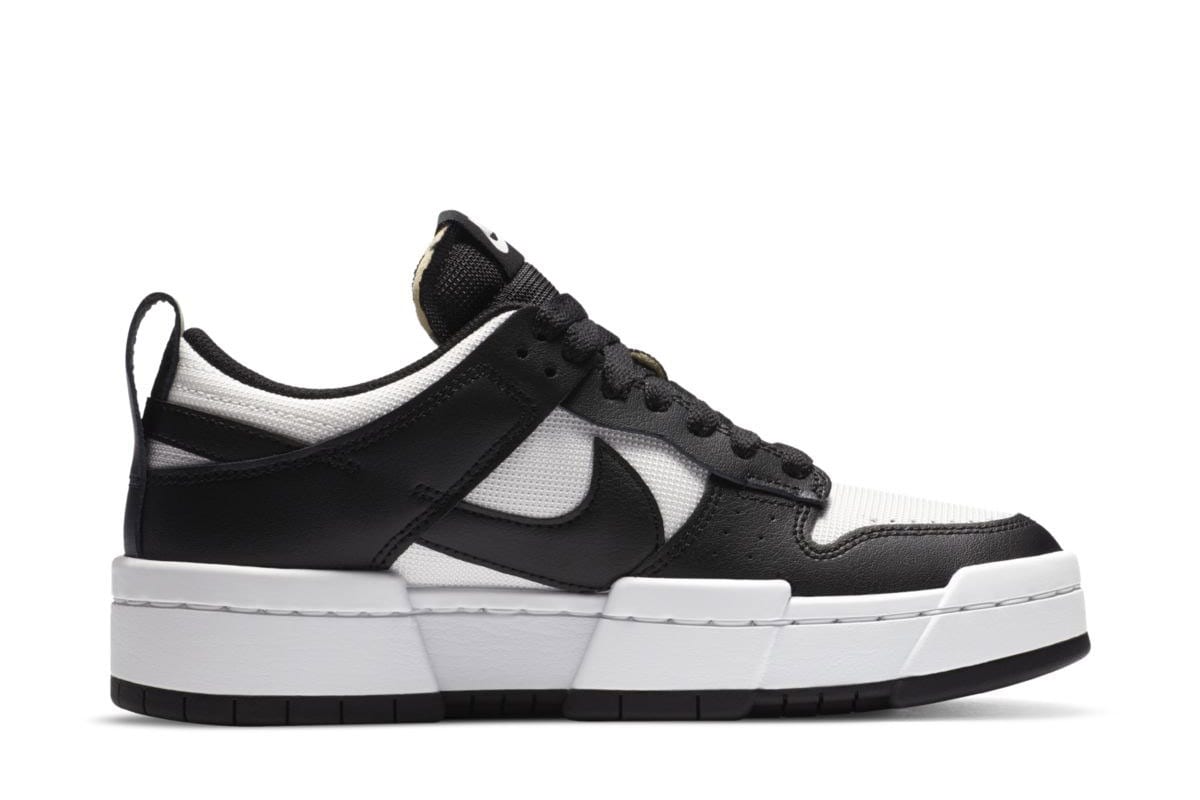 Nike Dunk Low Disrupt WMNS Black White CK6654-102 3