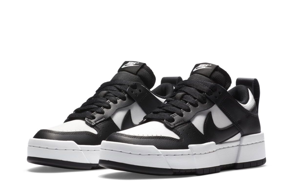 Nike Dunk Low Disrupt WMNS Black White CK6654-102 4