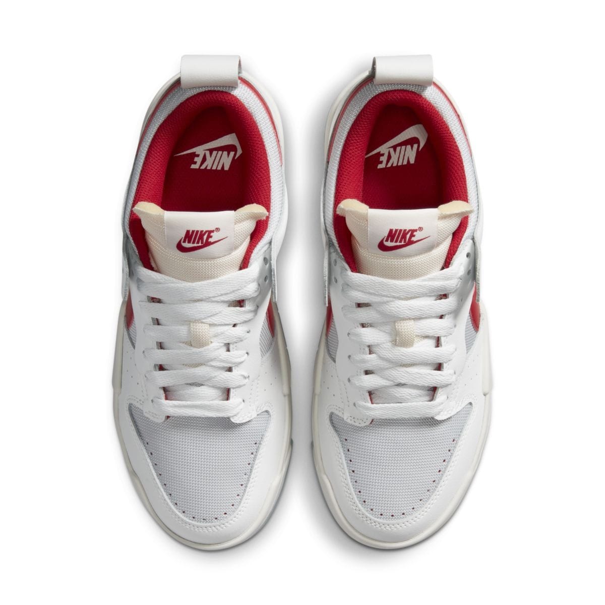 Nike Dunk Low Disrupt WMNS White Red CK6654-101 5