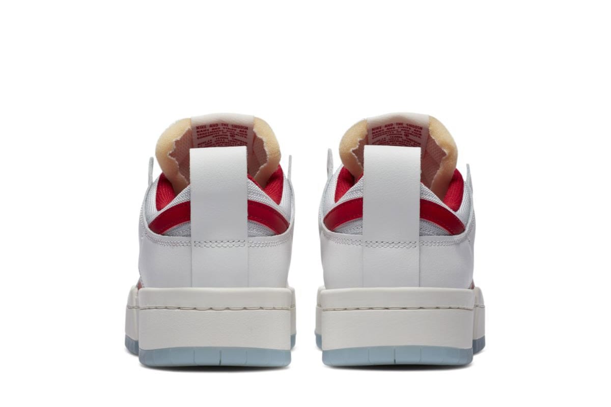 Nike Dunk Low Disrupt WMNS White Red CK6654-101 6