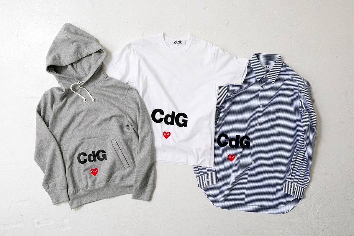 comme des garcons play x the north face play together 1
