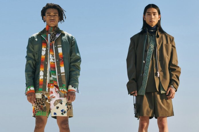 kolekcja lookbook sacai ss21 kolekcja lookbook sacai ss21