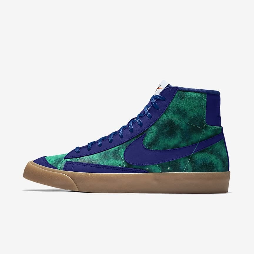 nike blazer mid 77 by you tie dye 3
