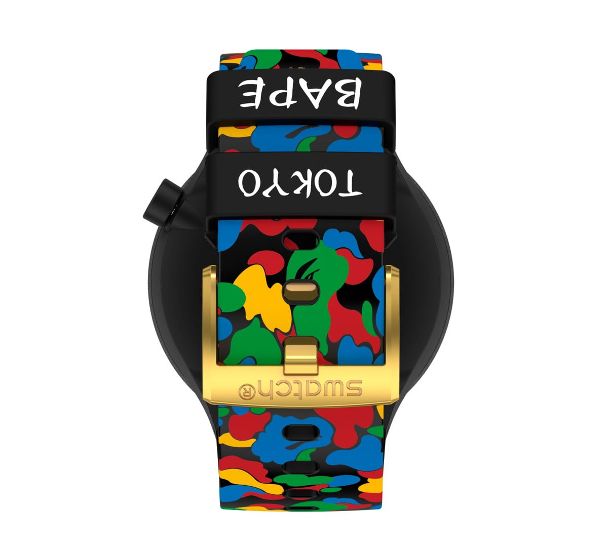 zegarki BAPE x Swatch Big Bold 2020 5