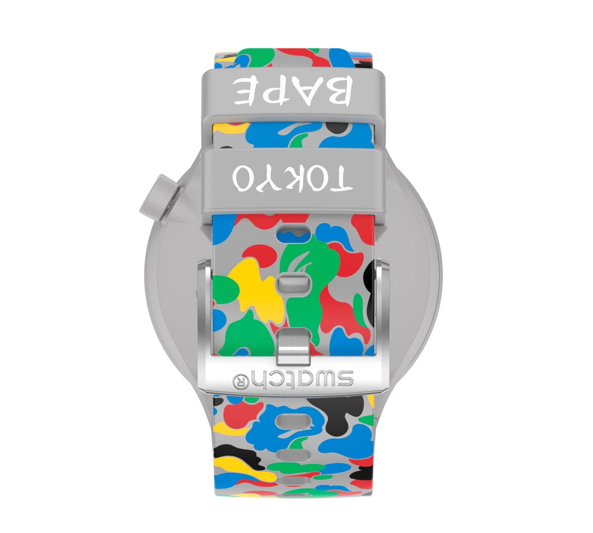zegarki BAPE x Swatch Big Bold 2020 9