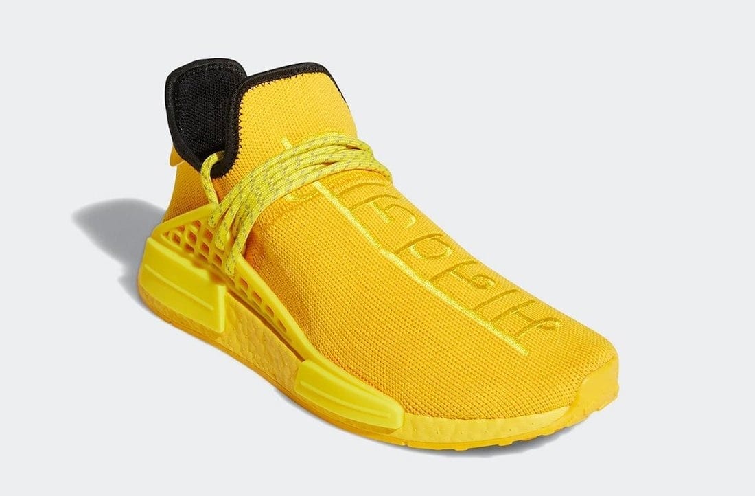 Pharrell Williams x adidas NMD Hu yellow gy0091 3