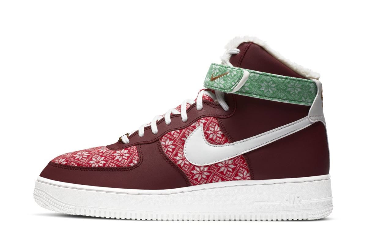 Nike Air Force 1 High Christmas DC1620-600 2