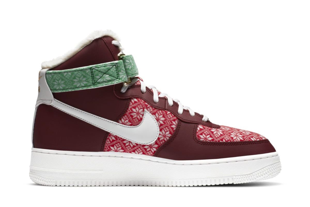 Nike Air Force 1 High Christmas DC1620-600 3