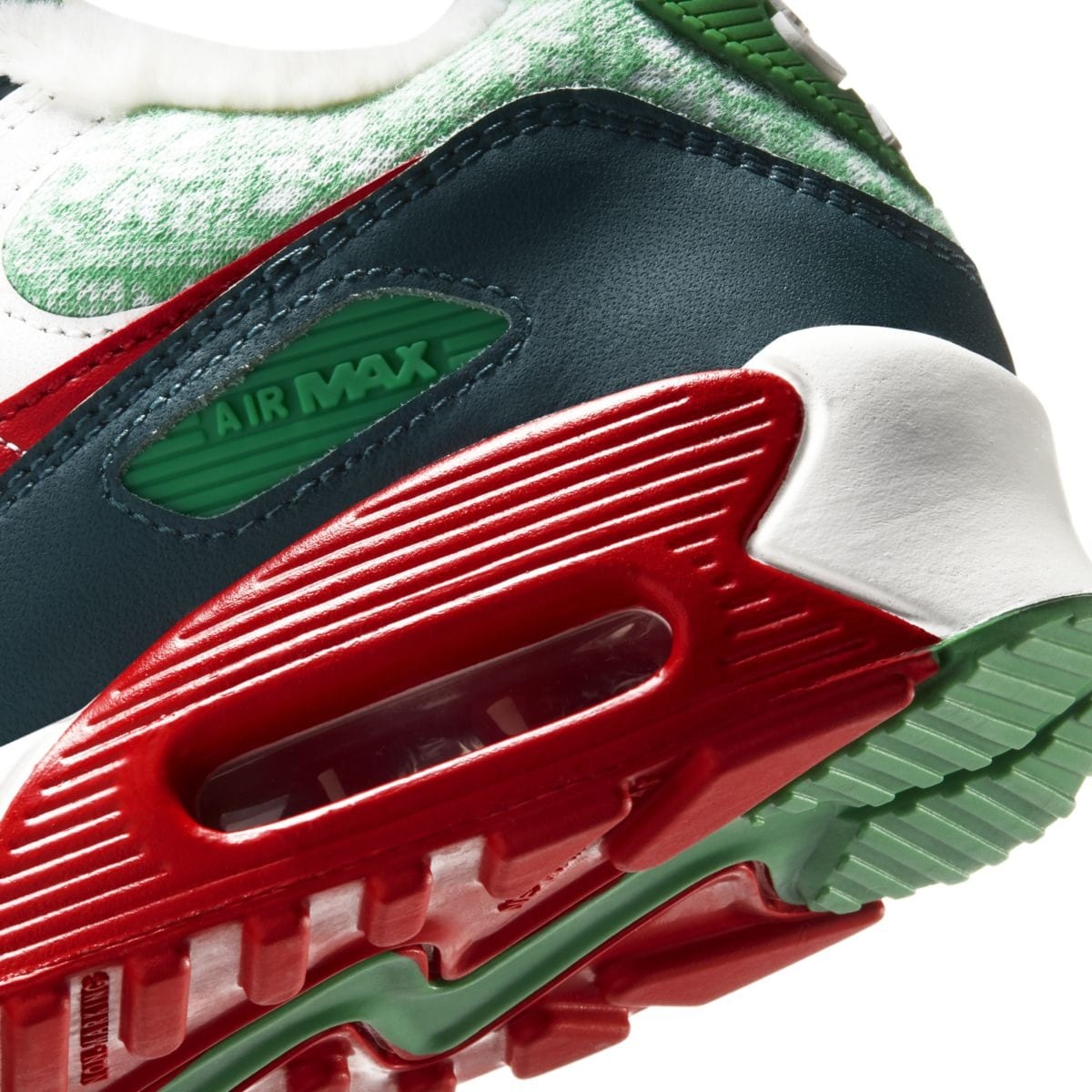 Nike Air Max 90 GS Christmas DC1621-100 8