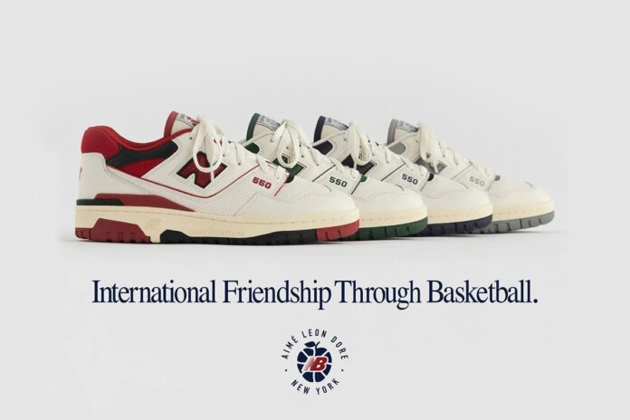 aime leon dore x new balance 500 basketball oxfords aime leon dore x new balance 500 basketball oxfords