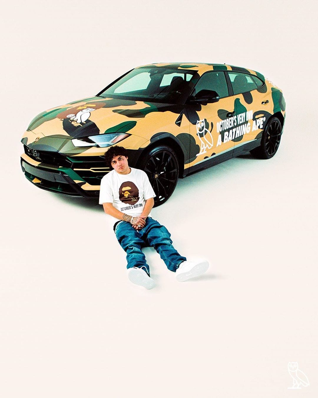 kolekcja OVO x BAPE fw20 2