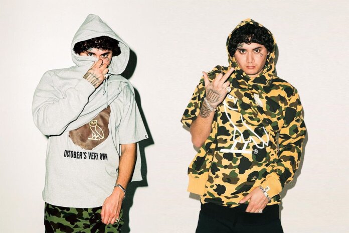 kolekcja OVO x BAPE fw20 kolekcja OVO x BAPE fw20