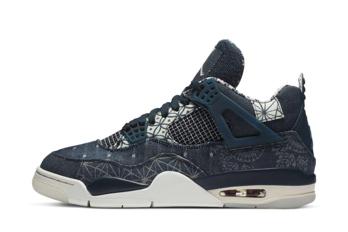 Air Jordan 4 Deep Ocean aka Sashiko CW0898 400 1