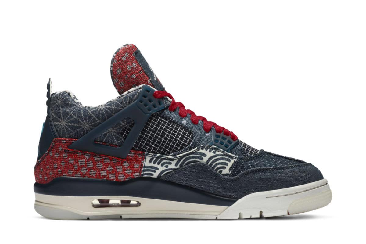 Air Jordan 4 Deep Ocean aka Sashiko CW0898 400 2