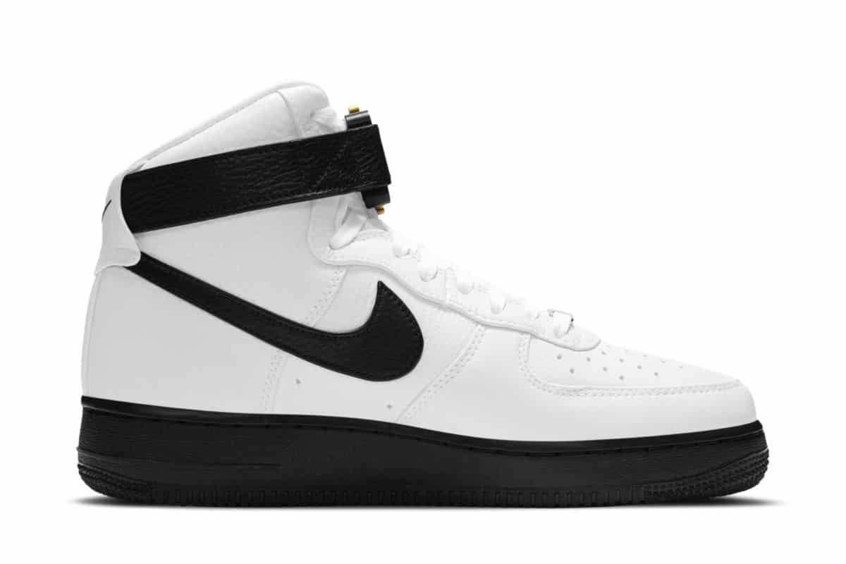 Alyx x Nike Air Force 1 High White Black CQ4018-101 3