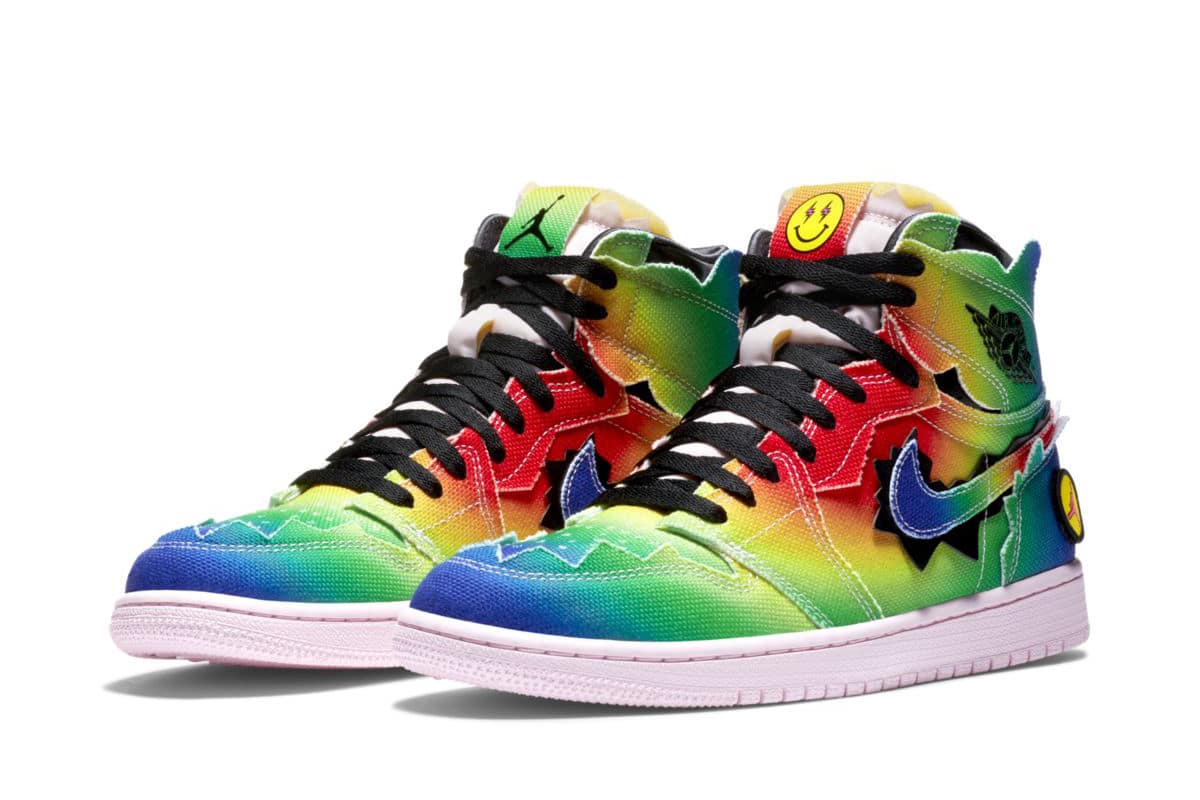J Balvin x Air Jordan 1 High DC3481-900 3